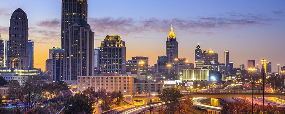Stock image of Atlanta Georgia Skyline