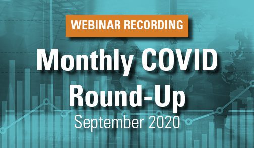 2020.11.19 COVID Round Up 5 Thumbnail Webinar Recording