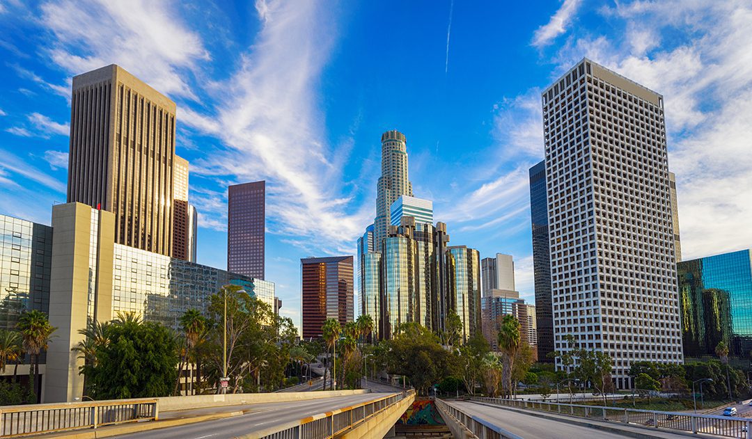 Stock image of Downtown LA