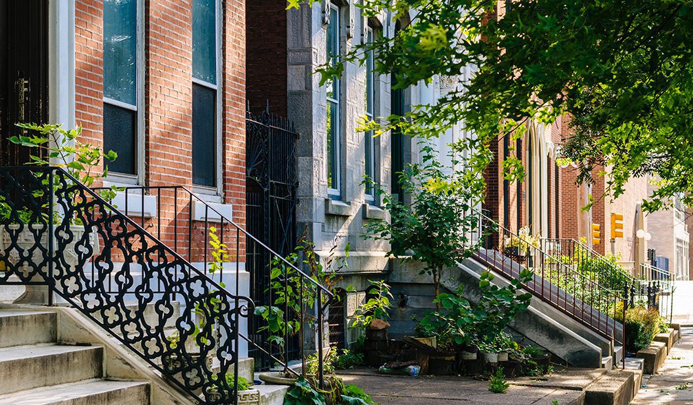 Thumbnail Photo of Row houses used for presentation on Family Rental Housing