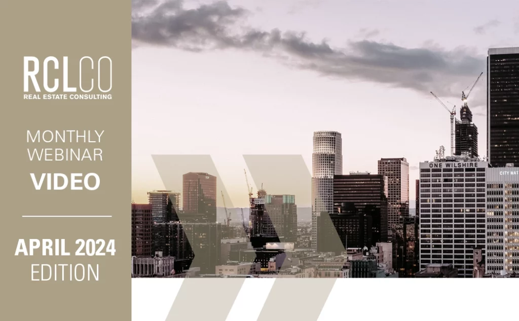 Webinar Recording: What’s New at RCLCO? - RCLCO Real Estate Consulting