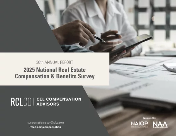 2025 RCLCO | CEL Compensation Survey Cover